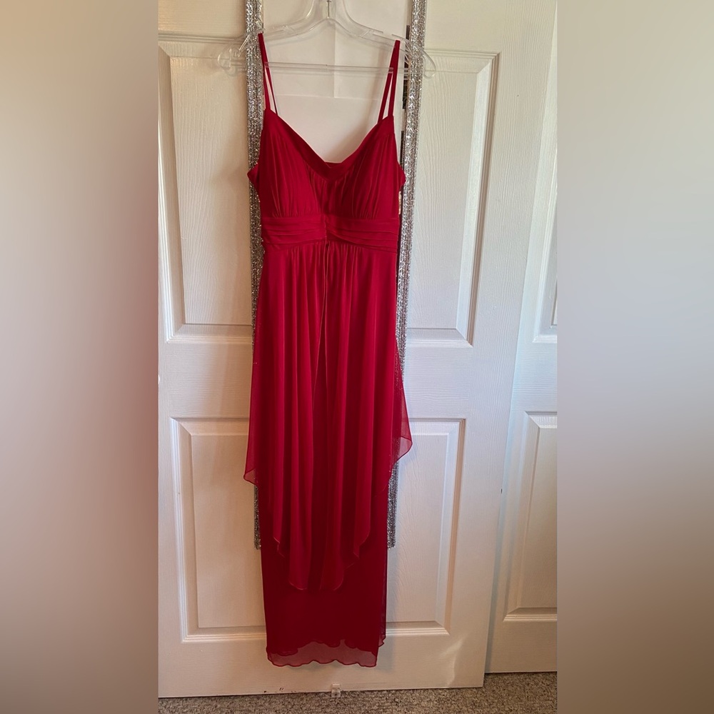 Enfocus Studio Red Maxi Dress Sz 14